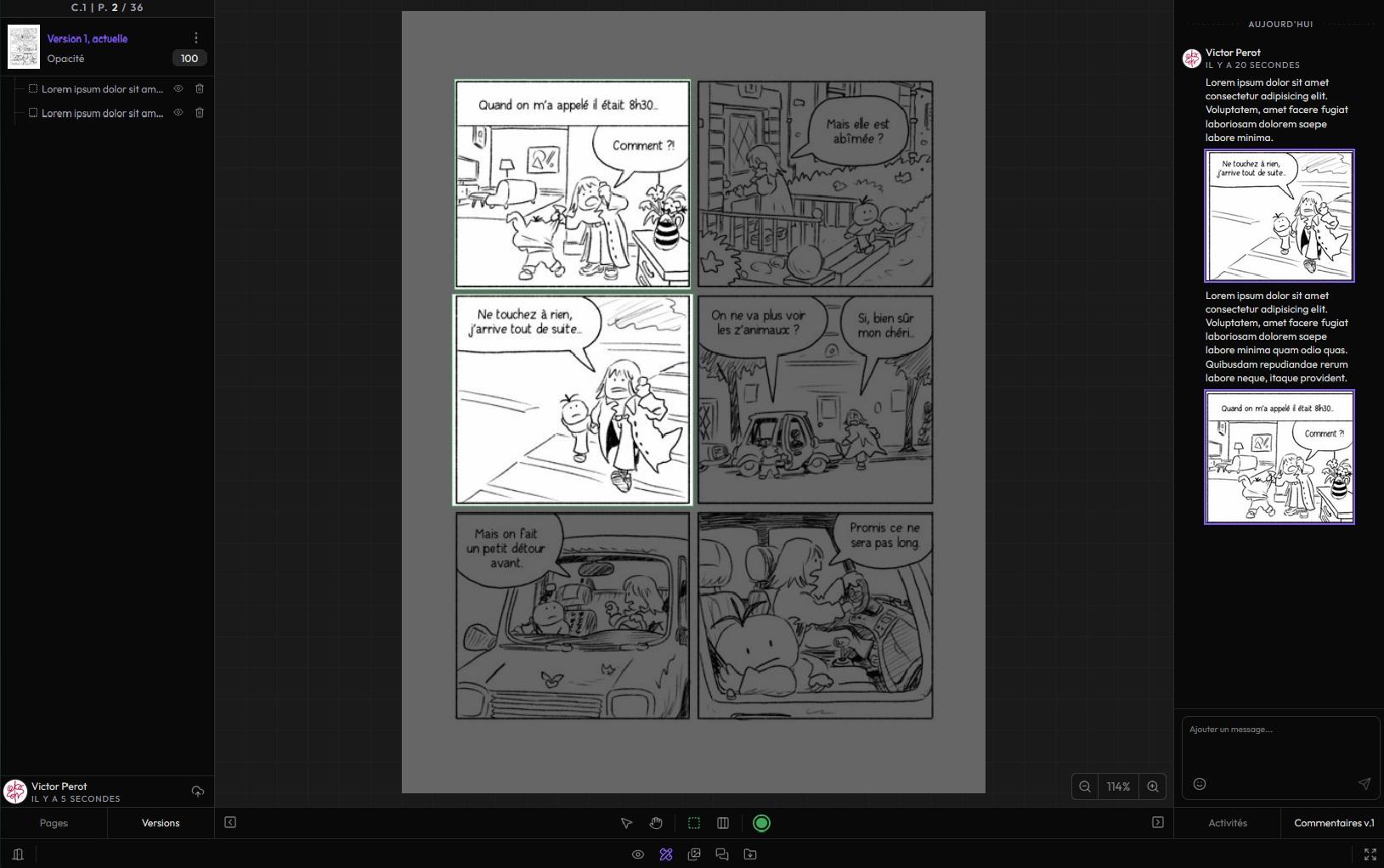 Annotations & Retours